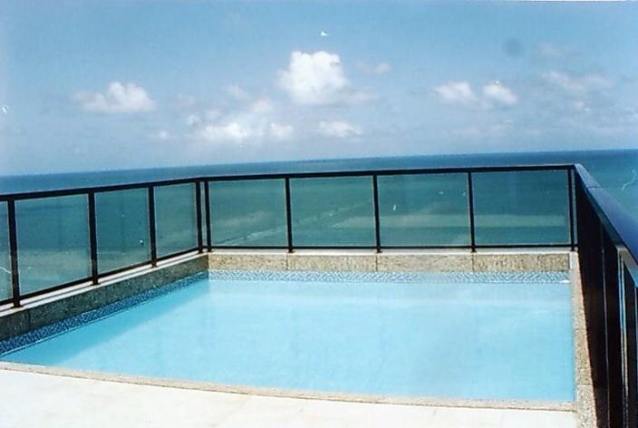 شقة ريسيفي  في Apartamento Beira Mar الغرفة الصورة